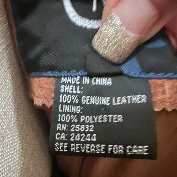 Vintage Western Genuine leather Fringe jacket - Picture 8 of 8